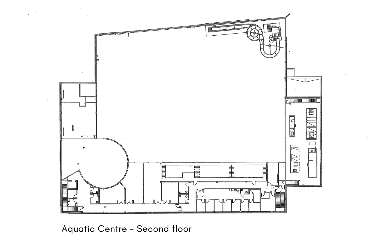 Aquatic Centre Floor Plan - Second Floor